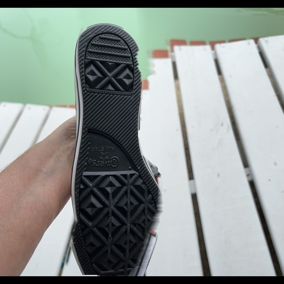 CONVERSE SUPERMAN TENNIS SHOES SIZE 9.5 BRAND NEW. DC COMICS - Picture 8 of 10